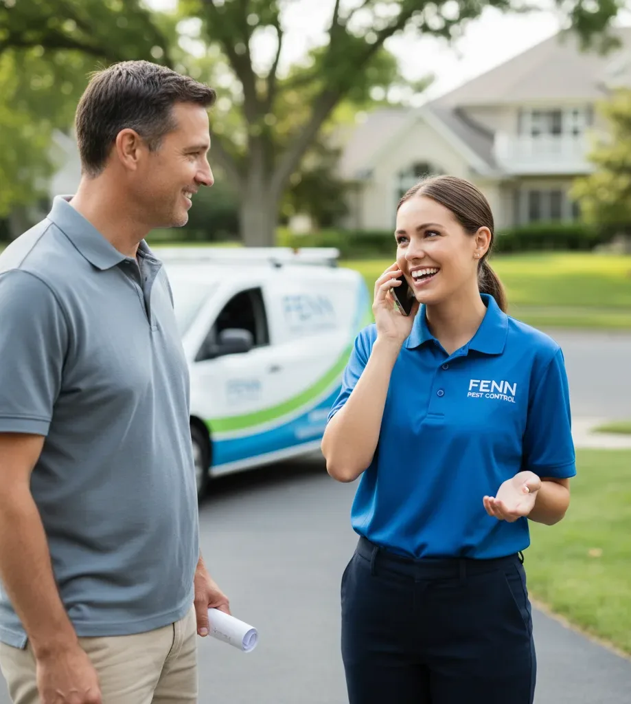 Fenn Pest Control customer support in Rock